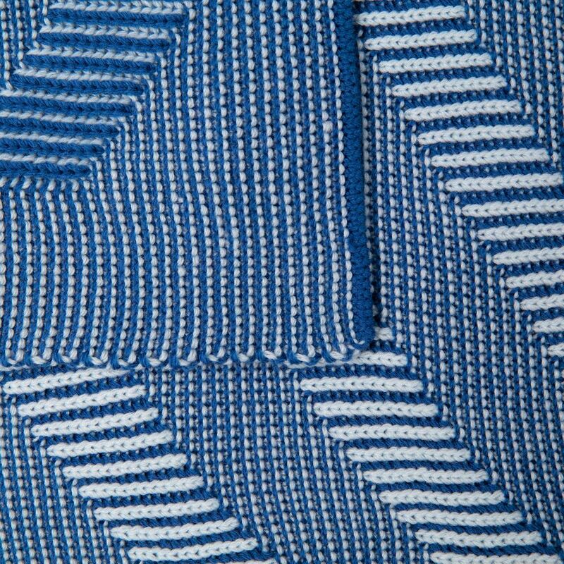 Плед Locus Solus, синий с голубым арт.16749.40