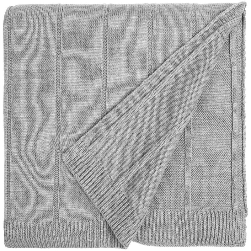 Плед Bambolay, светло-серый арт.16748.31