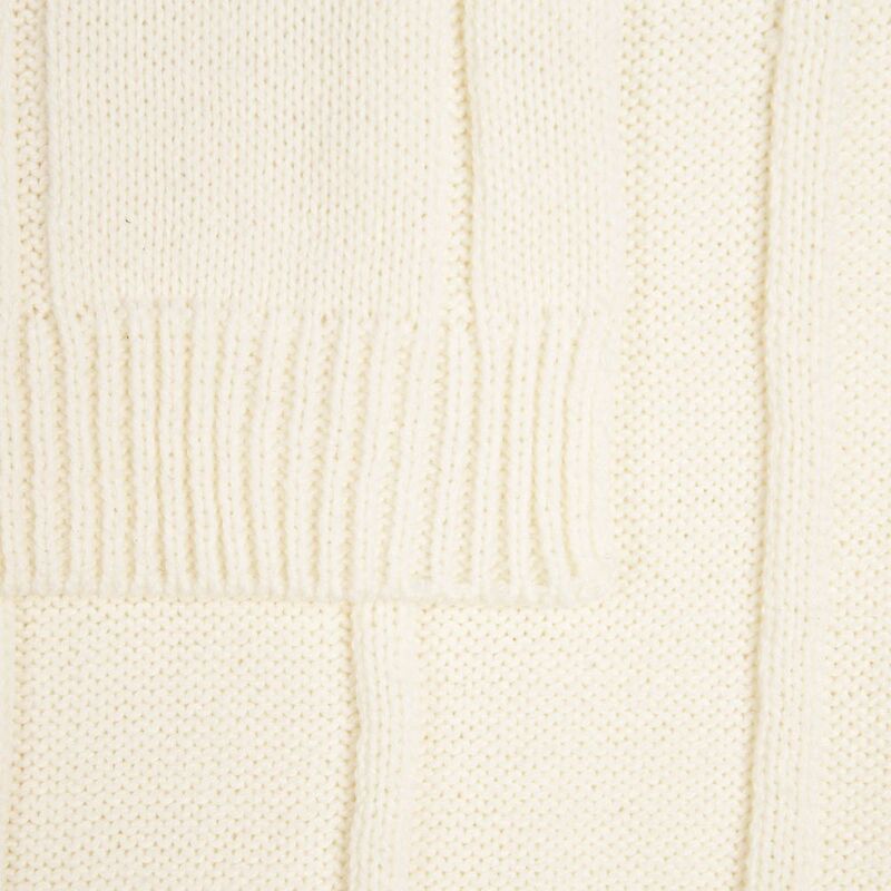 Плед Bambolay, молочно-белый арт.16748.61