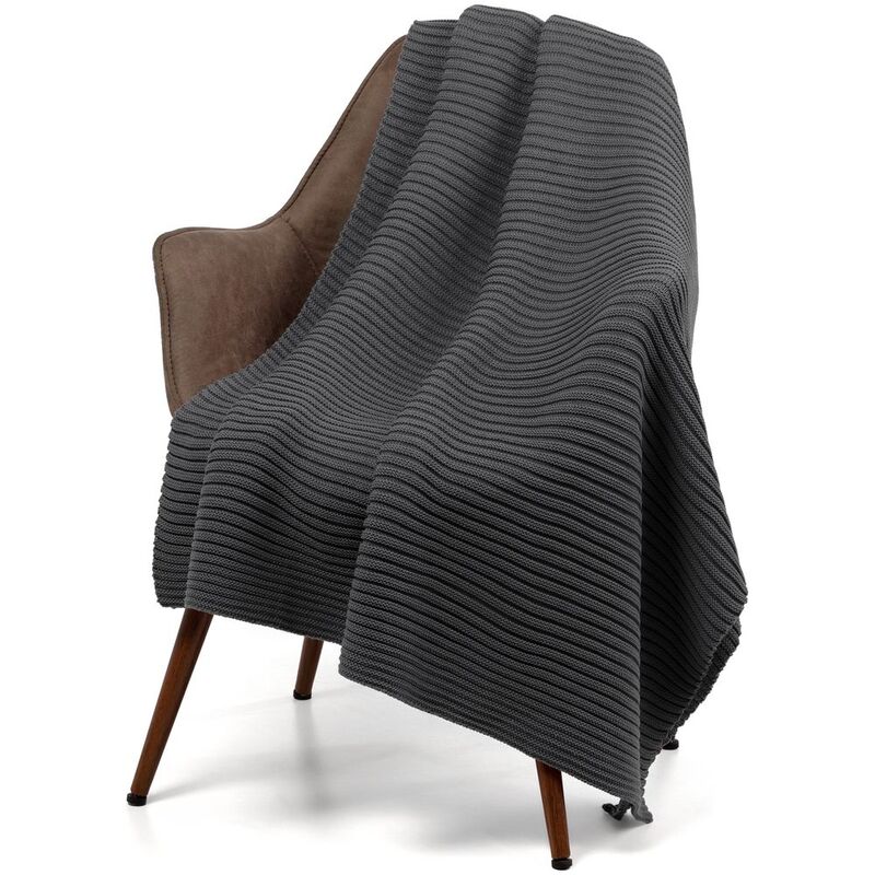 Плед Quill, темно-серый арт.16747.11