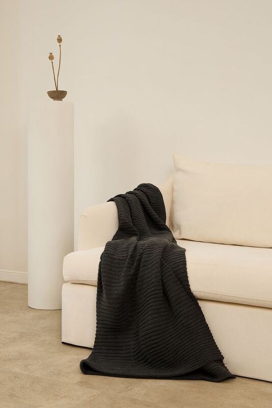 Плед Quill, темно-серый арт.16747.11