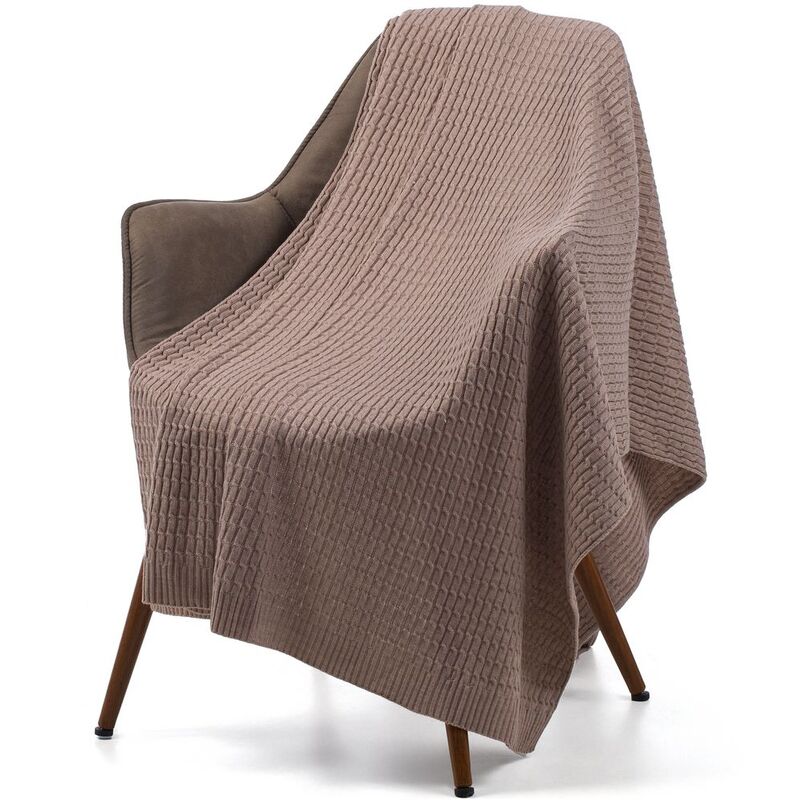 Плед Slumberland, бежевый меланж арт.16746.16