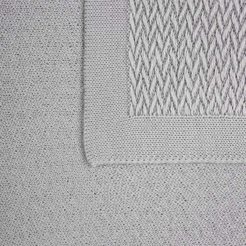 Плед Ornato, серый (дымчатый) арт.16741.11