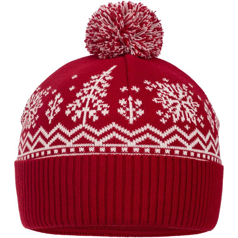 Шапка Elnik, красная с молочно-белым арт.16739.65