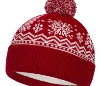 Шапка Elnik, красная с молочно-белым арт.16739.65