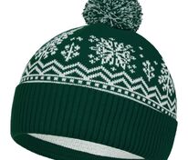 Шапка Elnik, зеленая с молочно-белым арт.16739.69