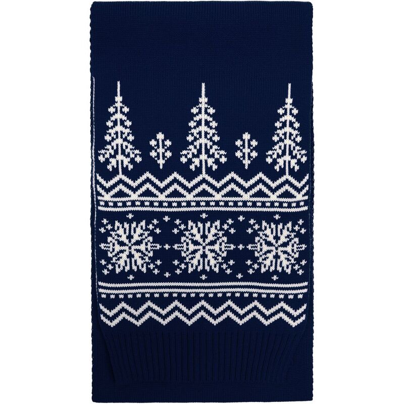 Шарф Elnik, синий с молочно-белым арт.16738.64