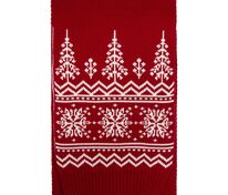 Шарф Elnik, красный с молочно-белым арт.16738.65