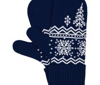 Варежки Elnik, синие с молочно-белым арт.16737.64