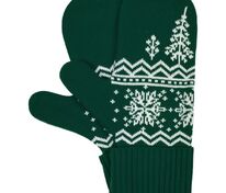Варежки Elnik, зеленые с молочно-белым арт.16737.69