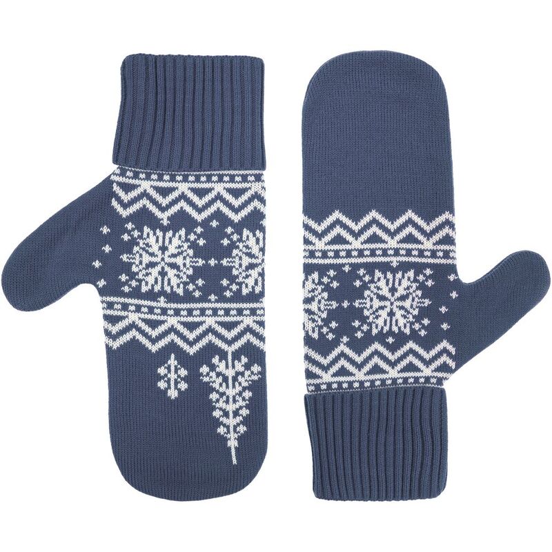 Варежки Elnik, серые с молочно-белым арт.16737.63