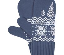 Варежки Elnik, серые с молочно-белым арт.16737.63