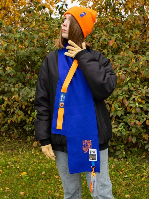 Шапка Urban Flow, оранжевая арт.16661.20