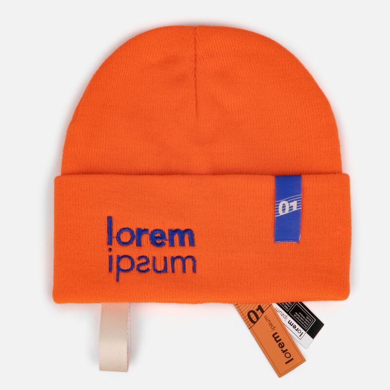 Шапка Urban Flow, оранжевая арт.16661.20