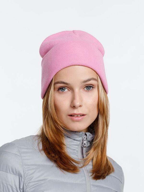 Шапка Urban Flow, пыльно-розовая арт.16661.56