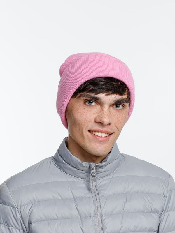 Шапка Urban Flow, пыльно-розовая арт.16661.56