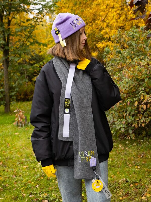 Шапка Urban Flow, фиолетовая арт.16661.70