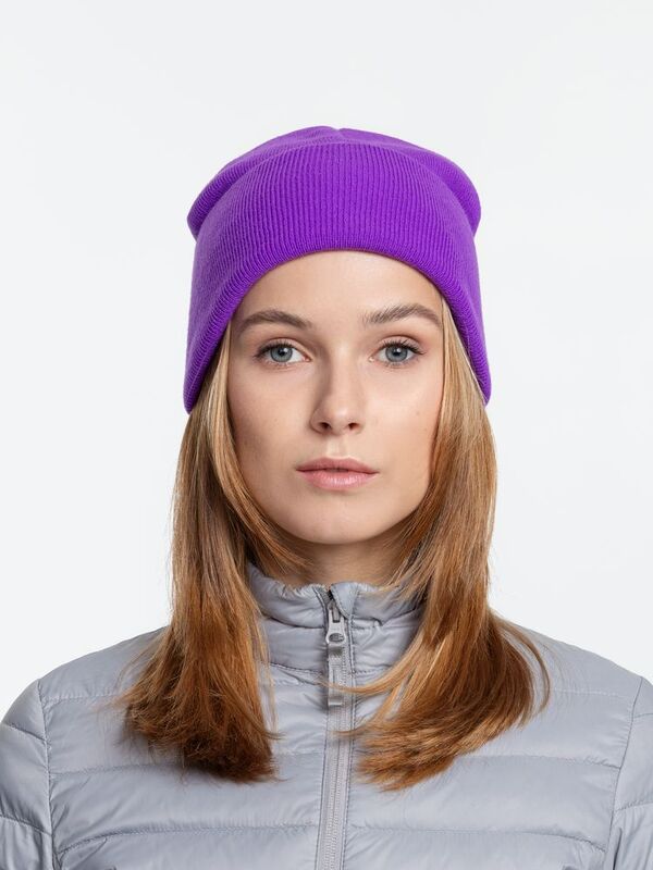 Шапка Urban Flow, ярко-фиолетовая арт.16661.77