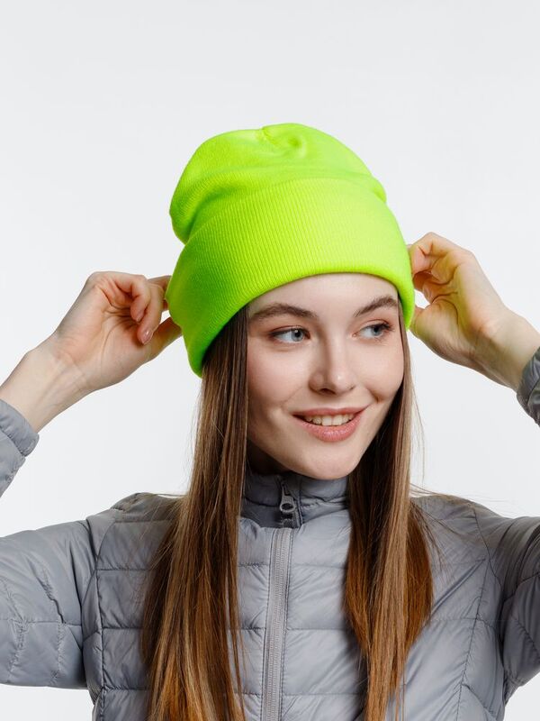Шапка Urban Flow, салатовый неон арт.16661.94