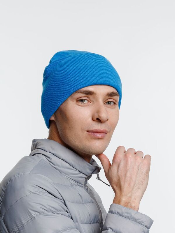 Шапка Urban Flow, ярко-голубая арт.16661.42