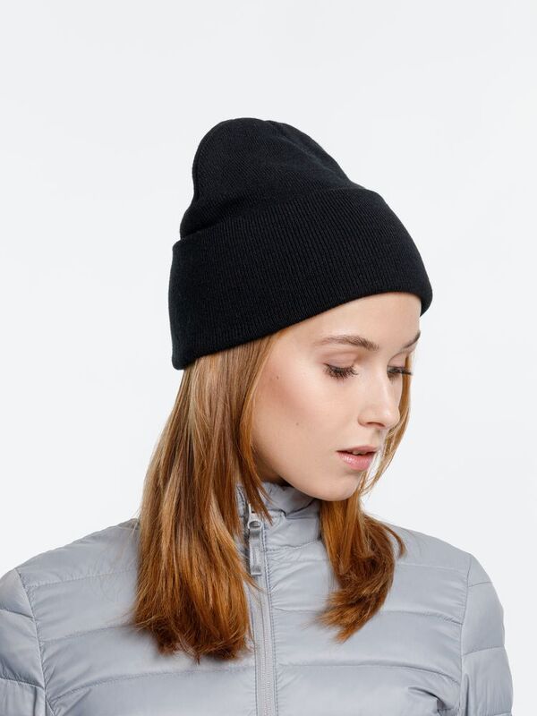 Шапка Urban Flow, черная арт.16661.30