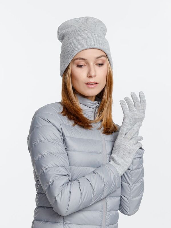 Шапка Urban Flow, светло-серый меланж арт.16661.31