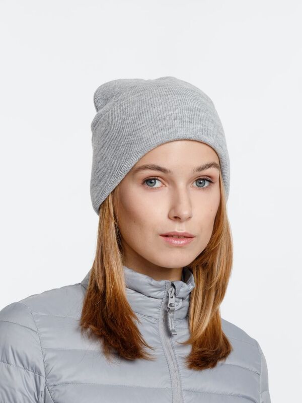Шапка Urban Flow, светло-серый меланж арт.16661.31