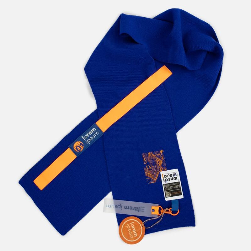 Шарф Urban Flow, ярко-синий арт.16662.44