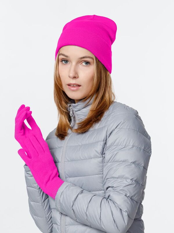 Перчатки Urban Flow, розовый неон арт.16663.15