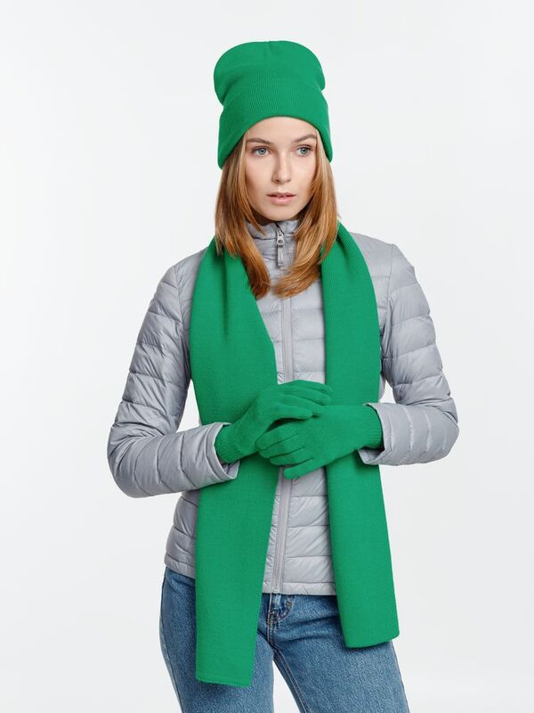 Перчатки Urban Flow, зеленые арт.16663.90