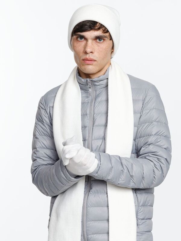 Перчатки Urban Flow, молочно-белые арт.16663.61