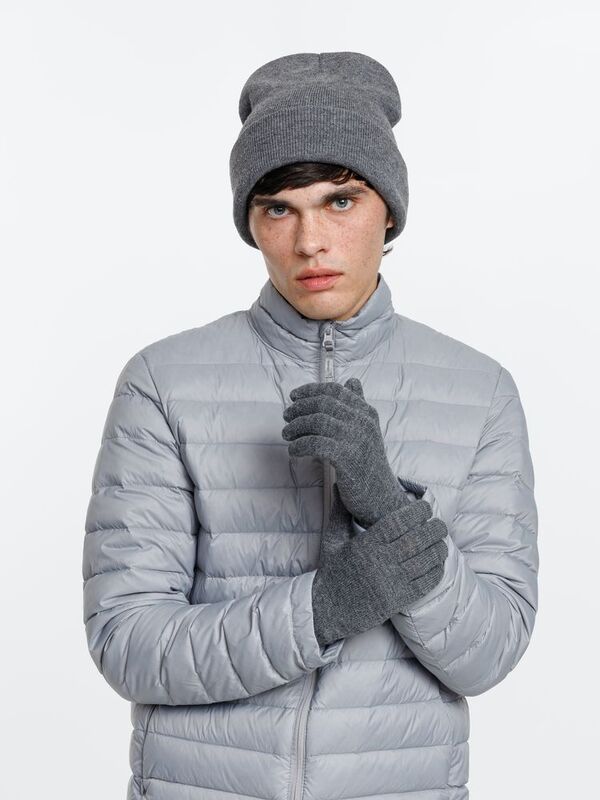 Перчатки Urban Flow, темно-серый меланж арт.16663.32