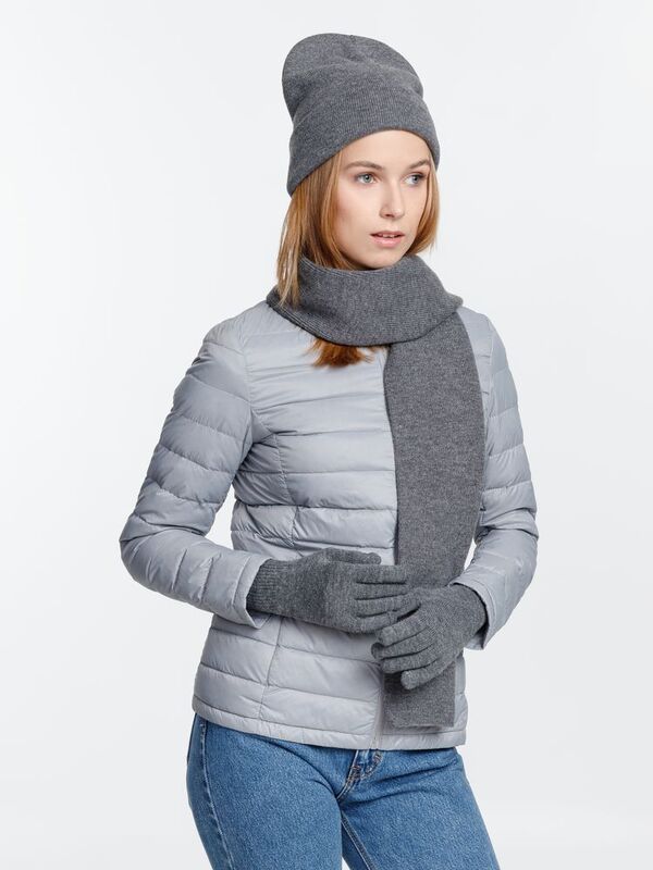 Перчатки Urban Flow, темно-серый меланж арт.16663.32