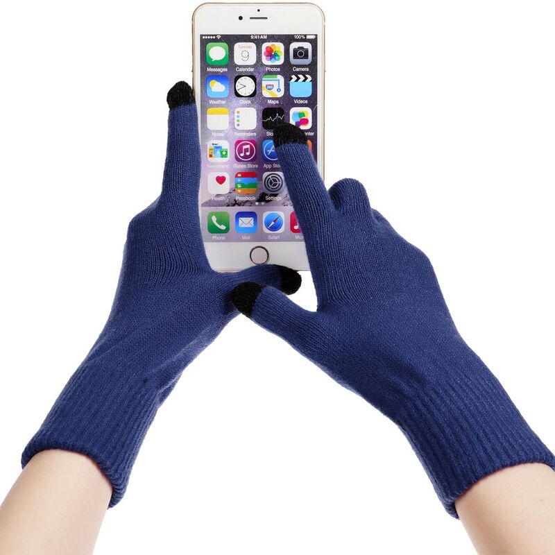 Перчатки сенсорные Urban Flow, темно-синий арт.16664.40