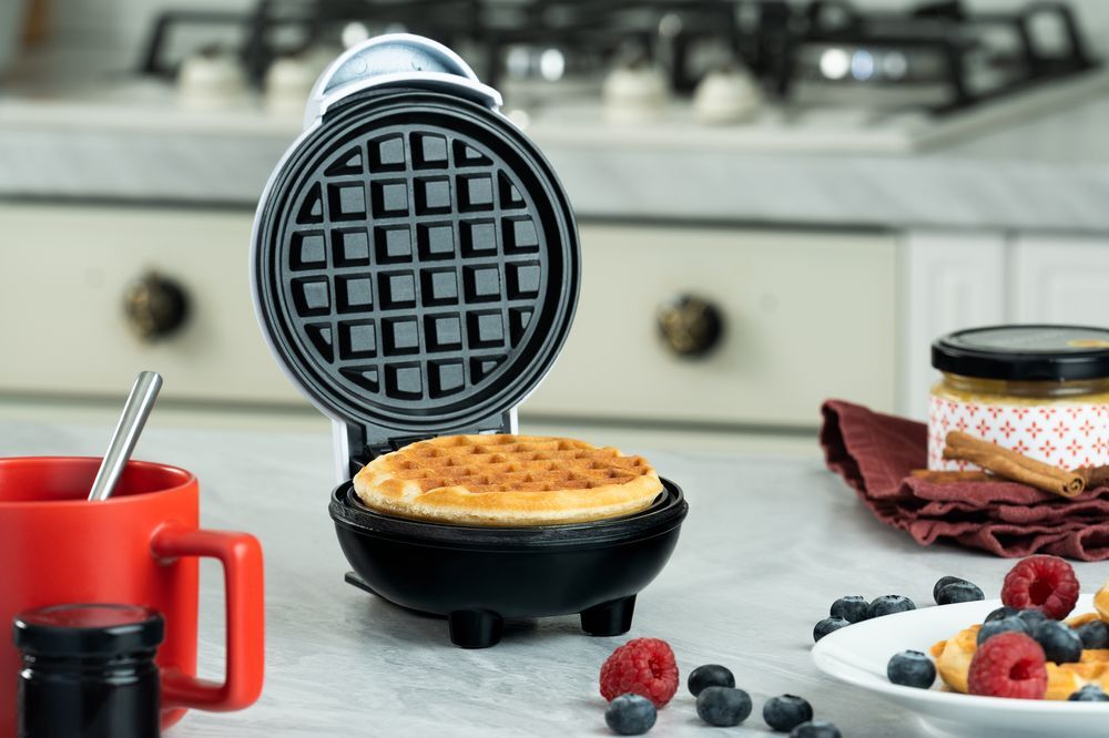 Электрическая вафельница GoRound, белая арт.16745.60