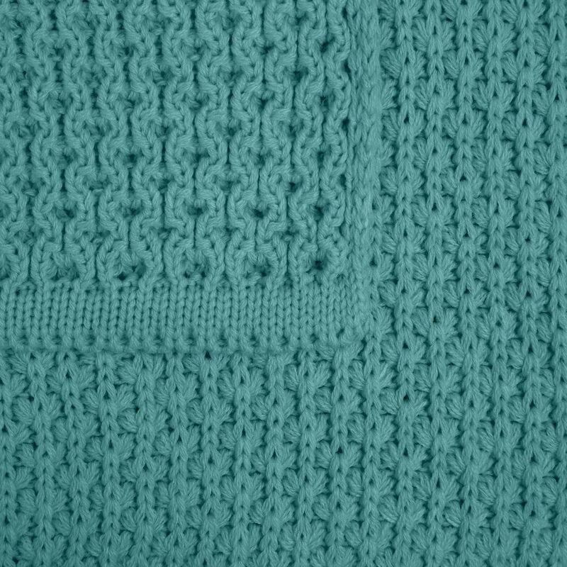 Плед Serenita, бирюзовый (тиффани) арт.15744.49