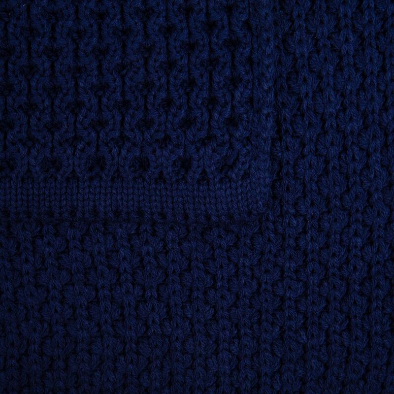 Плед Serenita, темно-синий (сапфир) арт.15744.44