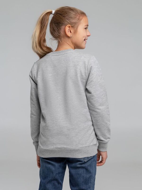 Свитшот детский Toima Kids 2.0, серый меланж арт.16210.11