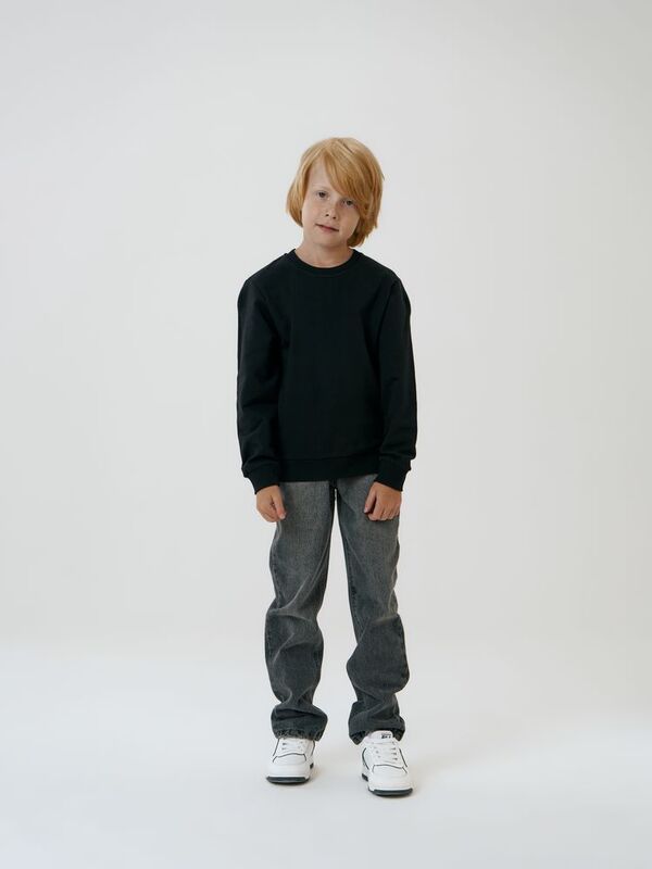 Свитшот детский Toima Kids 2.0, черный арт.16210.30