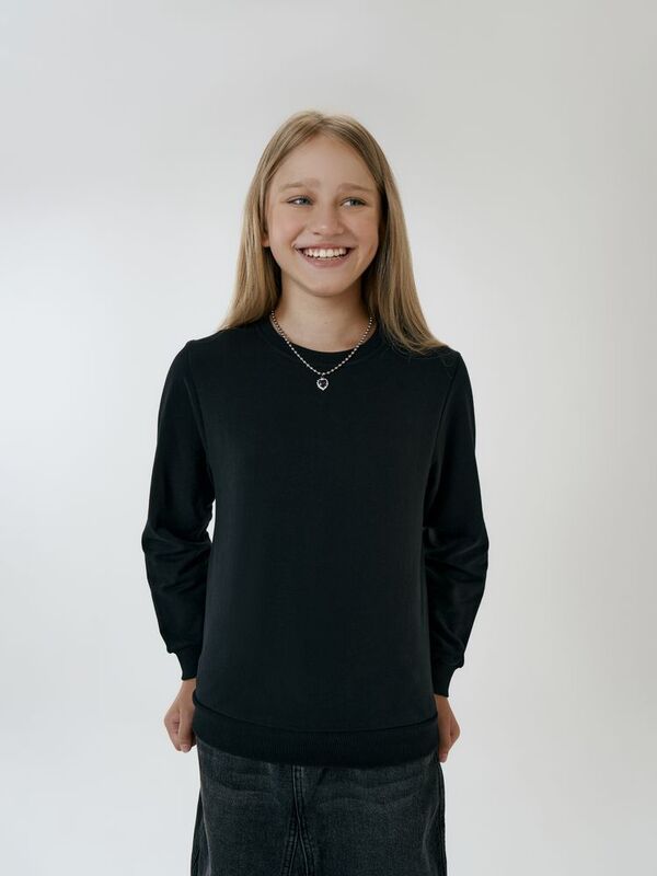 Свитшот детский Toima Kids 2.0, черный арт.16210.30