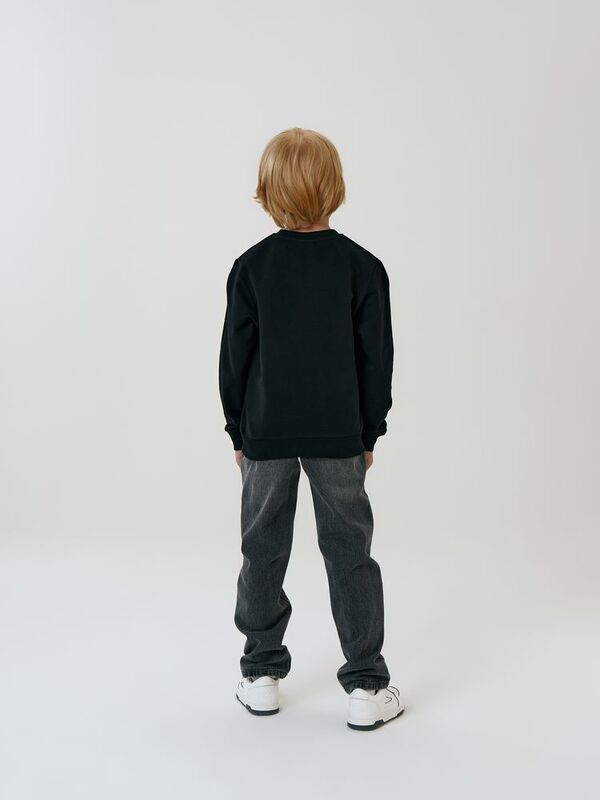 Свитшот детский Toima Kids 2.0, черный арт.16210.30