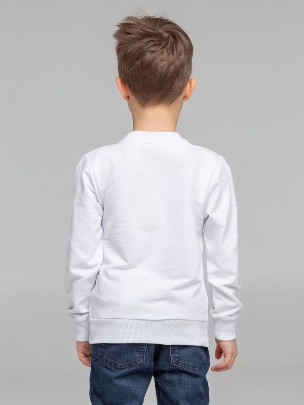 Свитшот детский Toima Kids 2.0, белый арт.16210.60