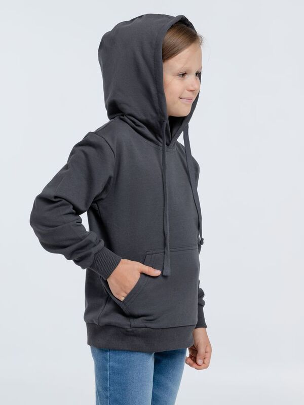 Худи детское Kirenga Kids 2.0, темно-серое (графит) арт.16211.10