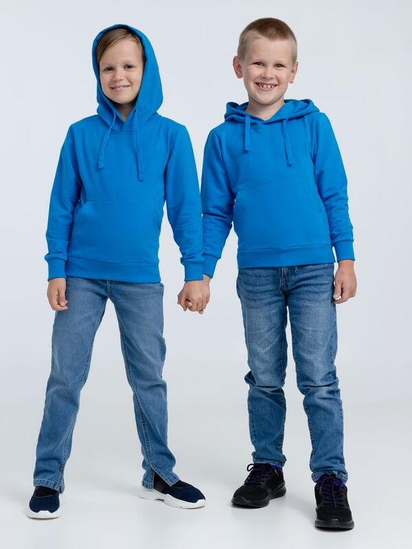 Худи детское Kirenga Kids 2.0, бирюзовое арт.16211.14