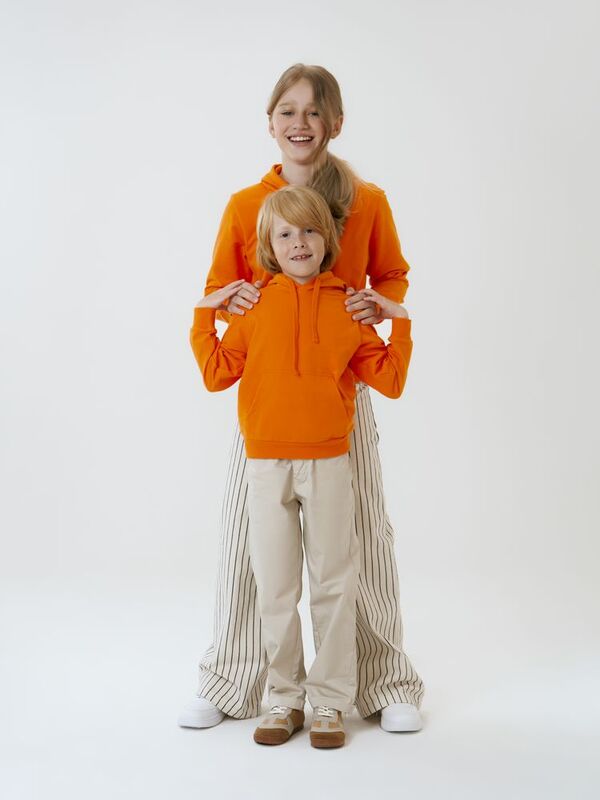 Худи детское Kirenga Kids 2.0, оранжевое арт.16211.20