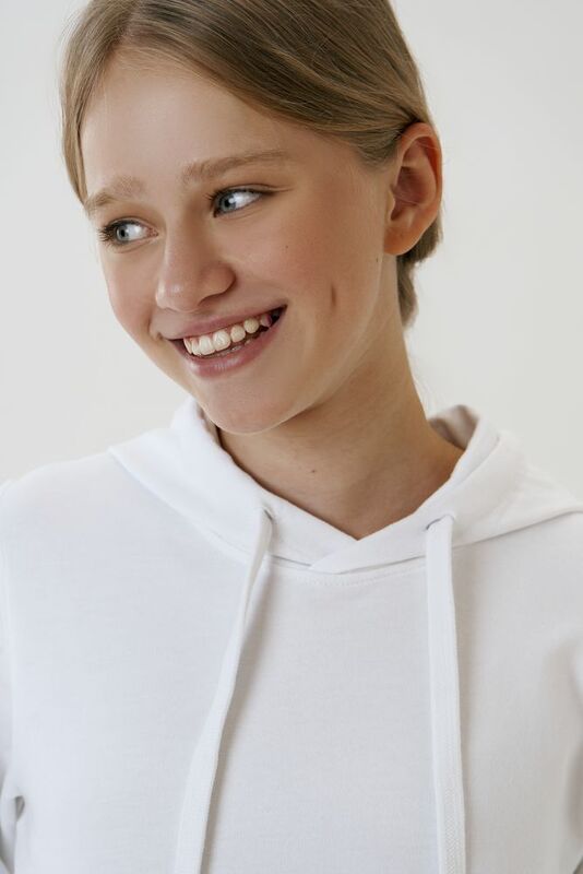 Худи детское Kirenga Kids 2.0, белое арт.16211.60