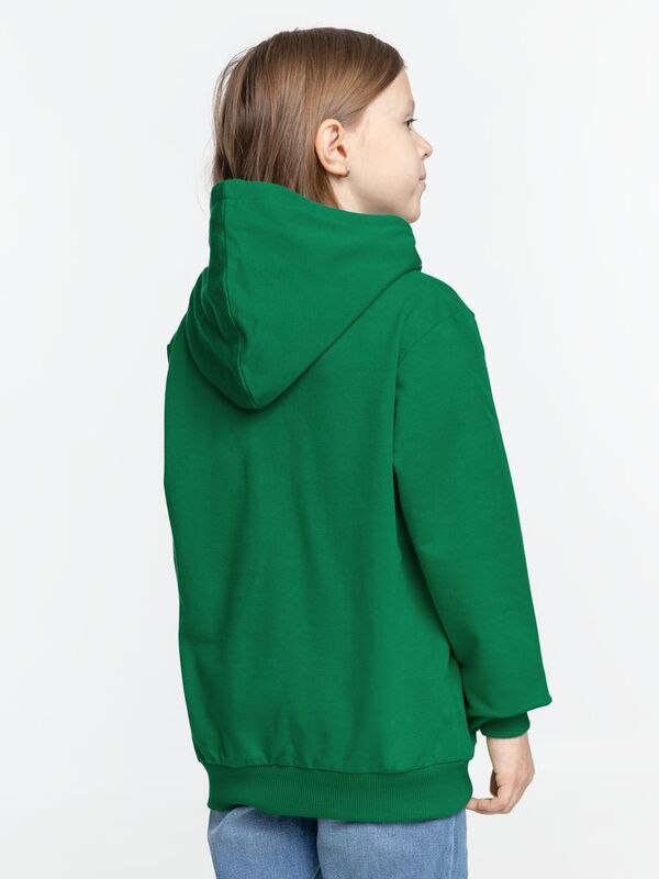Худи детское Kirenga Kids 2.0, зеленое арт.16211.92