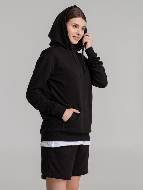 Худи Kirenga 2.0, черное арт.16212.30