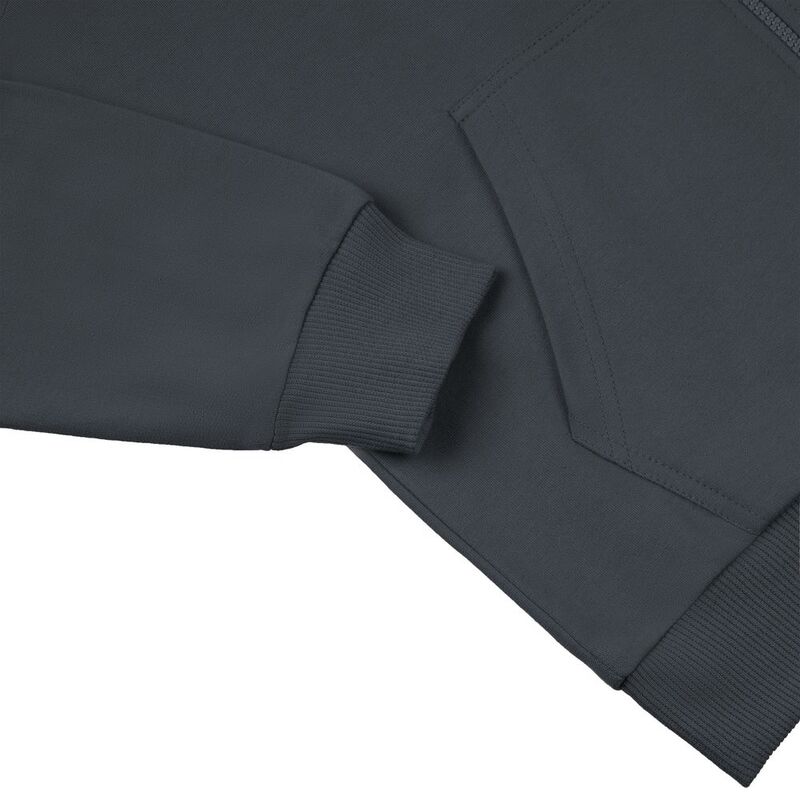 Толстовка на молнии с капюшоном Siverga 2.0, темно-серая (графит) арт.16213.10