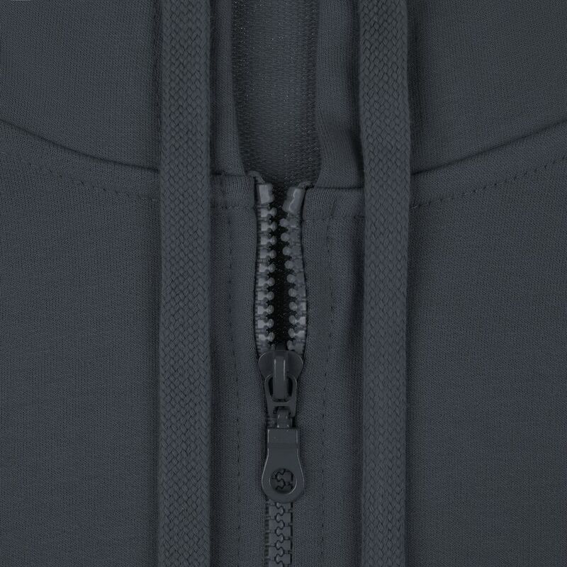 Толстовка на молнии с капюшоном Siverga 2.0, темно-серая (графит) арт.16213.10